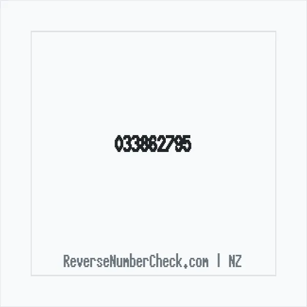 Phone number +64 (3) 3862-795 image