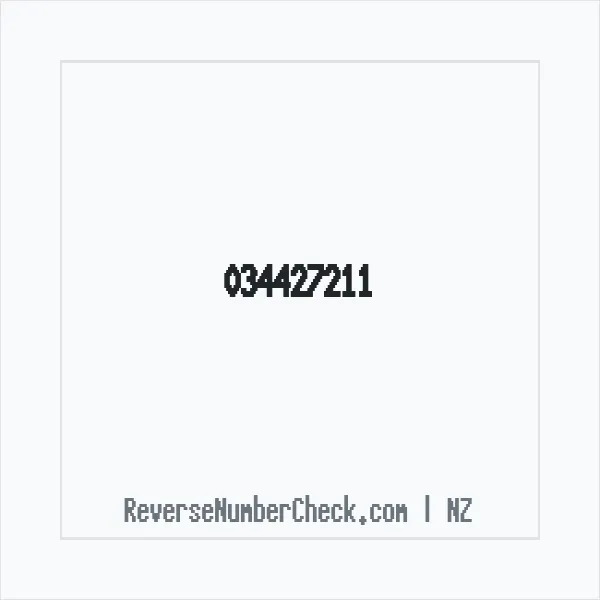 Phone number +64 (3) 4427-211 image