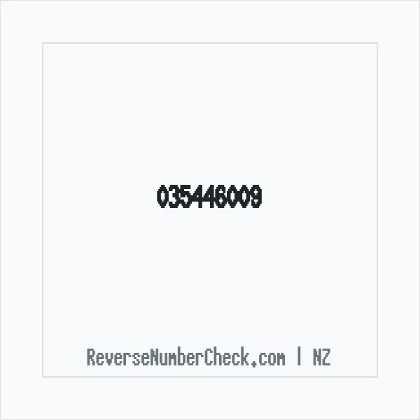 Phone number +64 (3) 5446-009 image