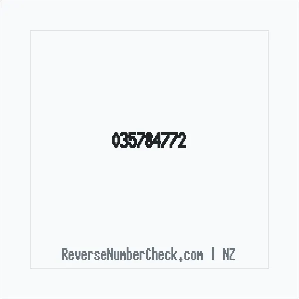 Phone number +64 (3) 5784-772 image