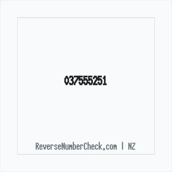Phone number +64 (3) 7555-251 image