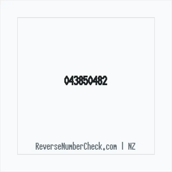 Phone number +64 (4) 3850-482 image
