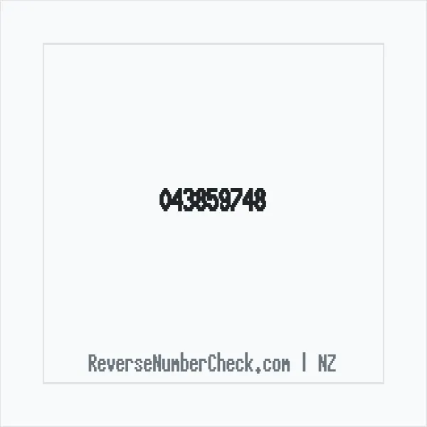 Phone number +64 (4) 3859-748 image
