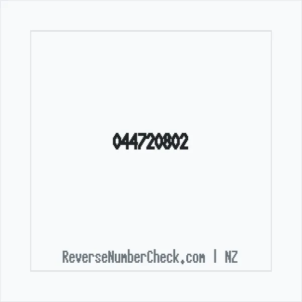 Phone number +64 (4) 4720-802 image
