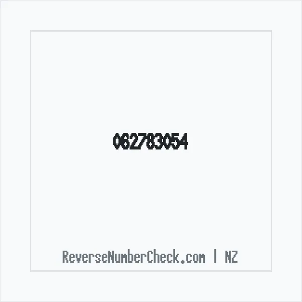 Phone number +64 (6) 2783-054 image