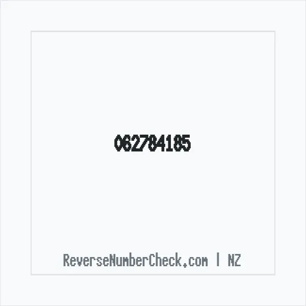Phone number +64 (6) 2784-185 image