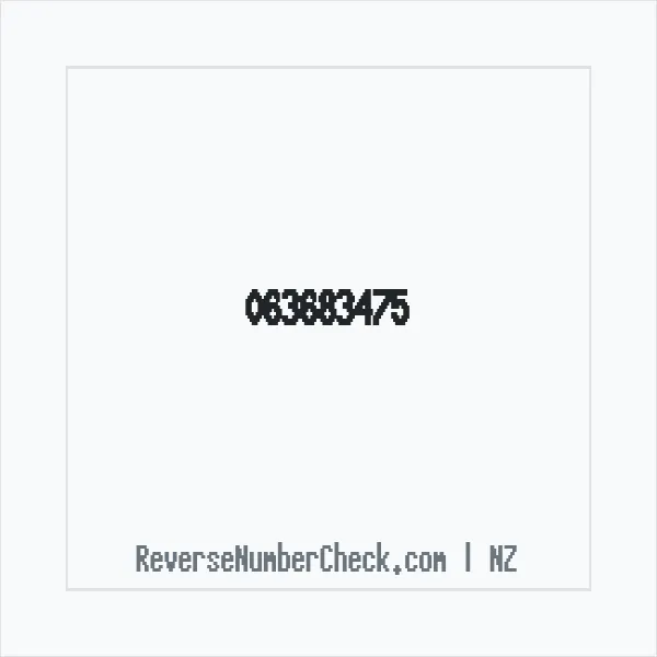 Phone number +64 (6) 3683-475 image