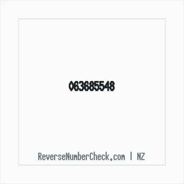 Phone number +64 (6) 3685-548 image