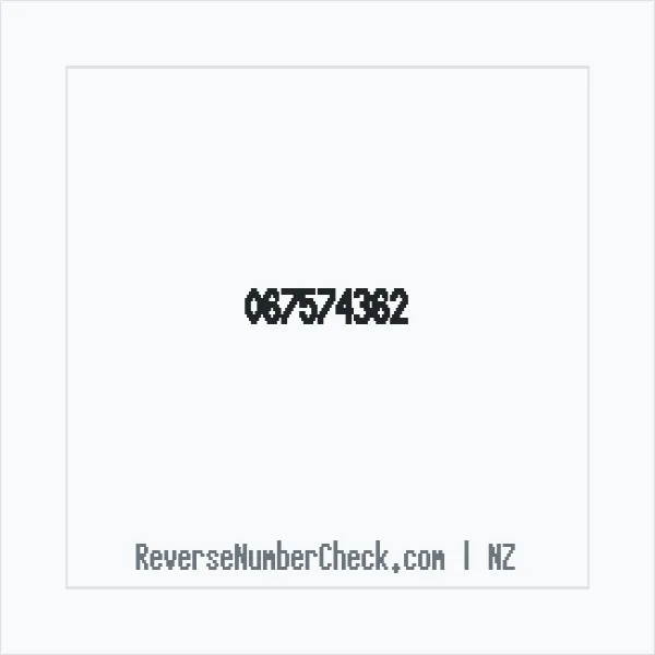 Phone number +64 (6) 7574-362 image
