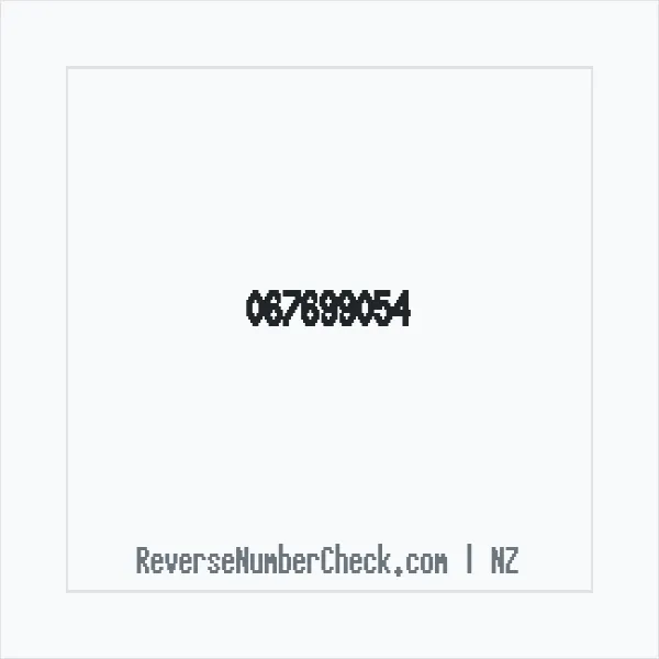 Phone number +64 (6) 7699-054 image