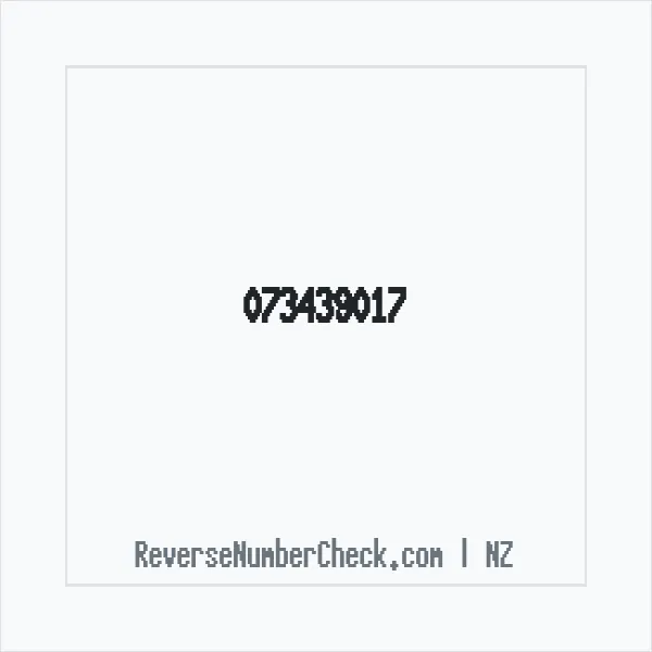 Phone number +64 (7) 3439-017 image