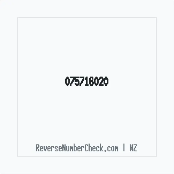 Phone number +64 (7) 5716-020 image