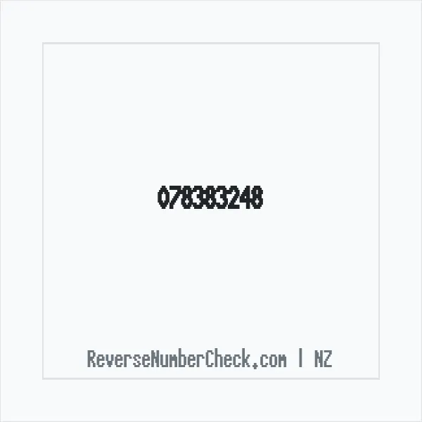 Phone number +64 (7) 8383-248 image