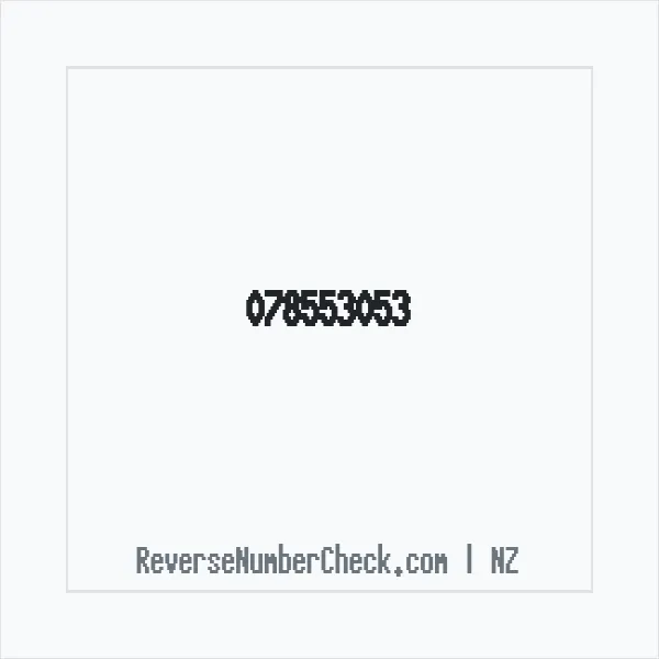Phone number +64 (7) 8553-053 image