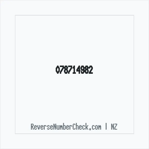 Phone number +64 (7) 8714-982 image