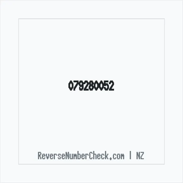 Phone number +64 (7) 9280-052 image