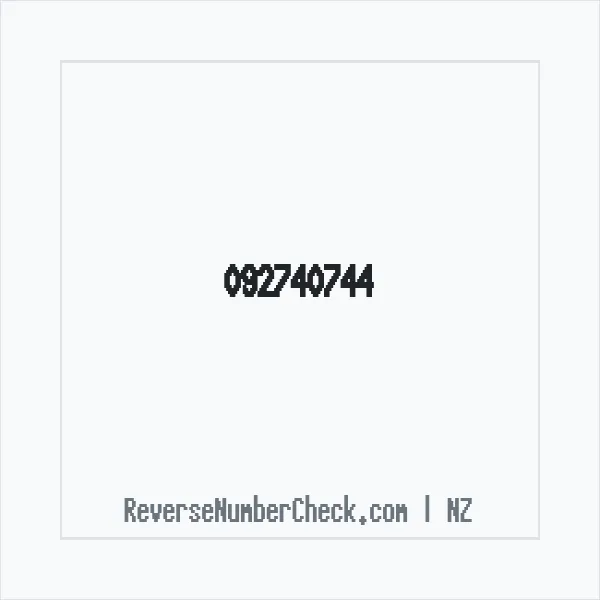 Phone number +64 (9) 2740-744 image