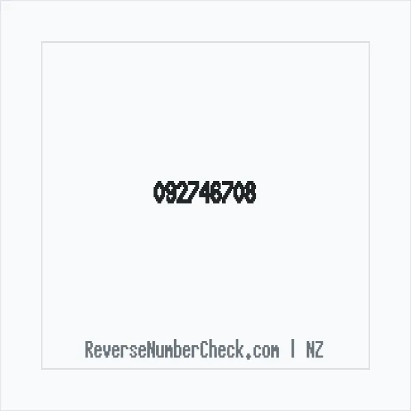 Phone number +64 (9) 2746-708 image