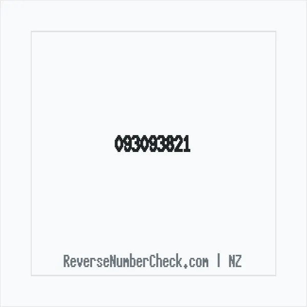 Phone number +64 (9) 3093-821 image