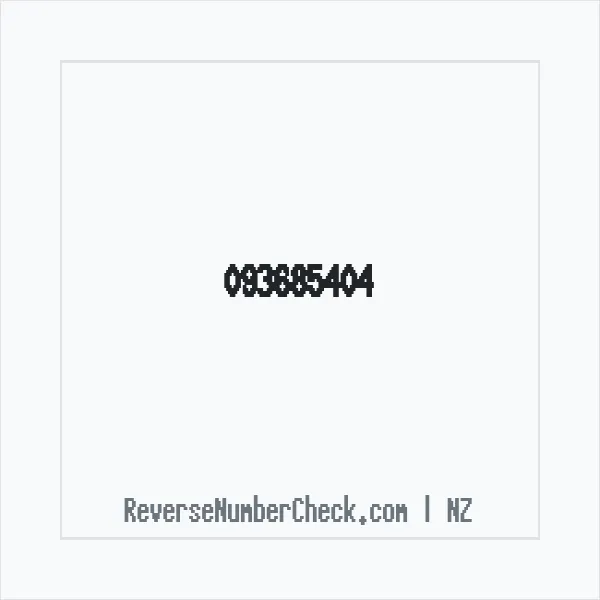 Phone number +64 (9) 3685-404 image