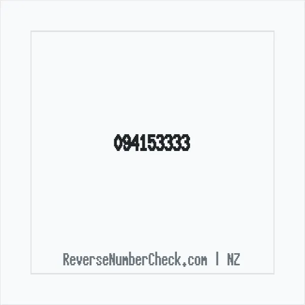 Phone number +64 (9) 4153-333 image