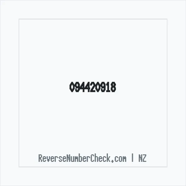 Phone number +64 (9) 4420-918 image
