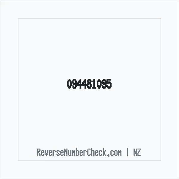 Phone number +64 (9) 4481-095 image