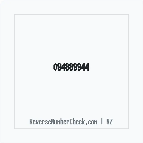 Phone number +64 (9) 4889-944 image