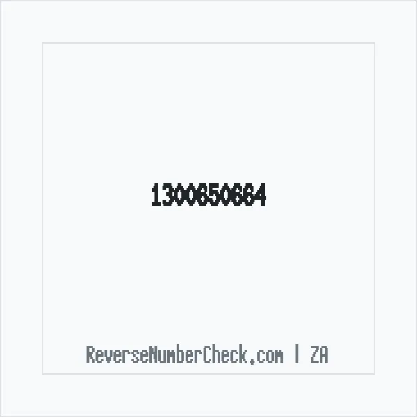 Phone number +27 (13) 006-5066 image