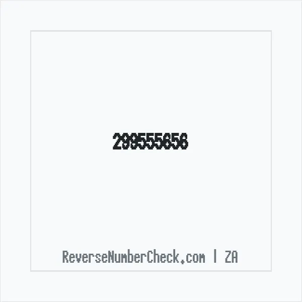 Phone number +27 (29) 955-5656 image