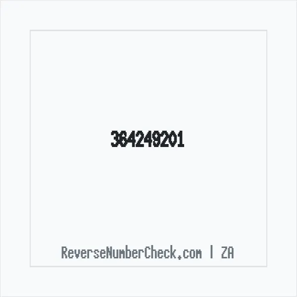 Phone number +27 (36) 424-9201 image