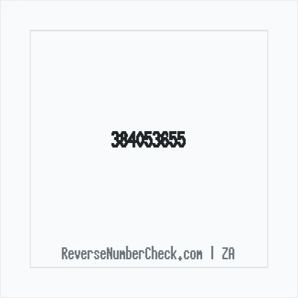 Phone number +27 (38) 405-3655 image