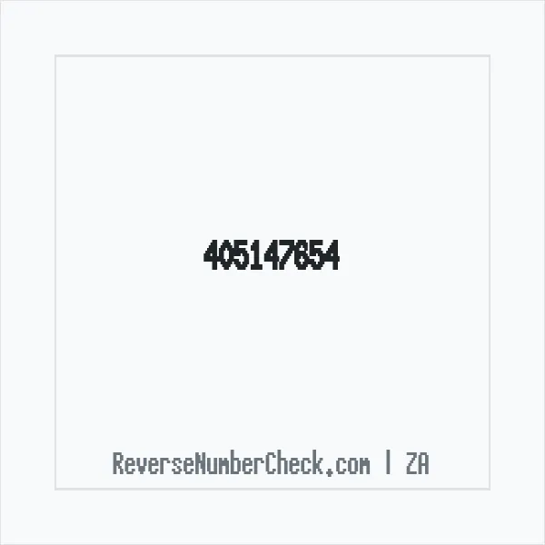 Phone number +27 (40) 514-7654 image