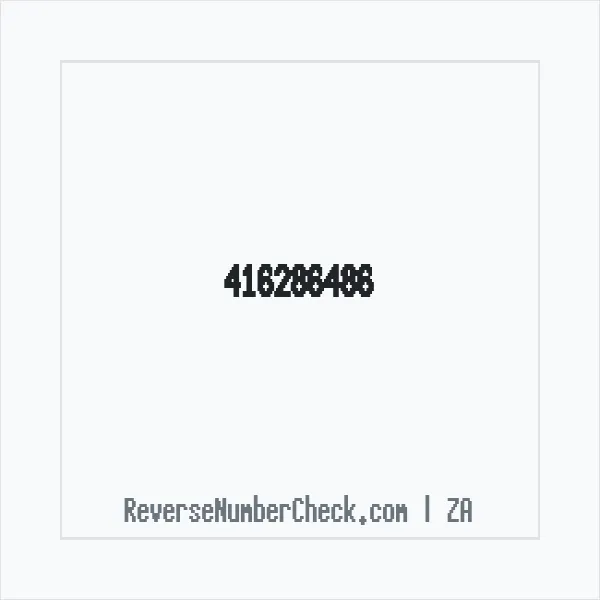 Phone number +27 (41) 628-6486 image