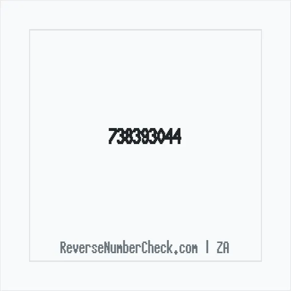 Phone number +27 (73) 839-3044 image