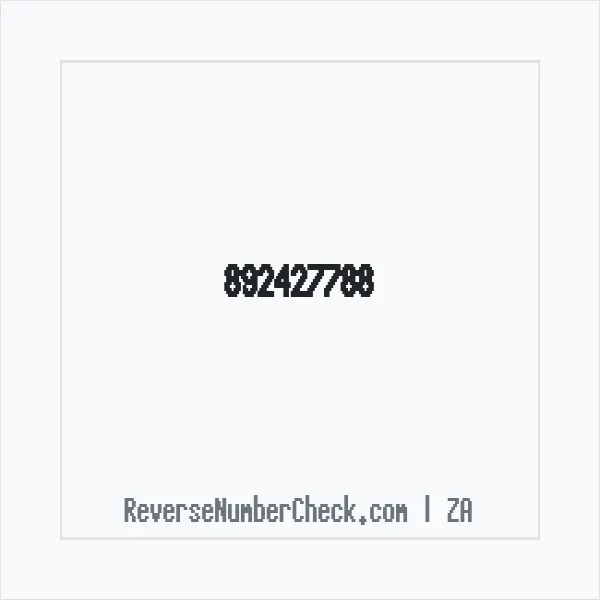 Phone number +27 (89) 242-7788 image